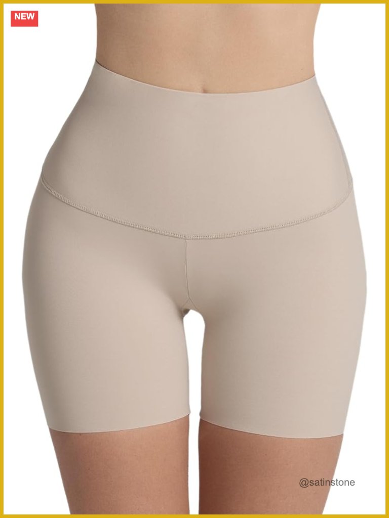 High Waisted Tummy Control Shapewear Shorts For Women Anti-Chafing Firm